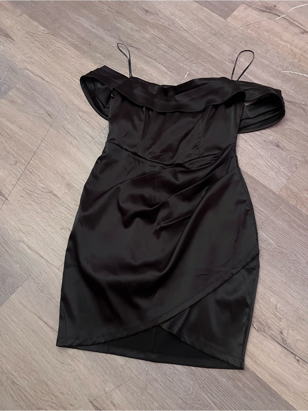 Elegant Black Off-Shoulder Dress